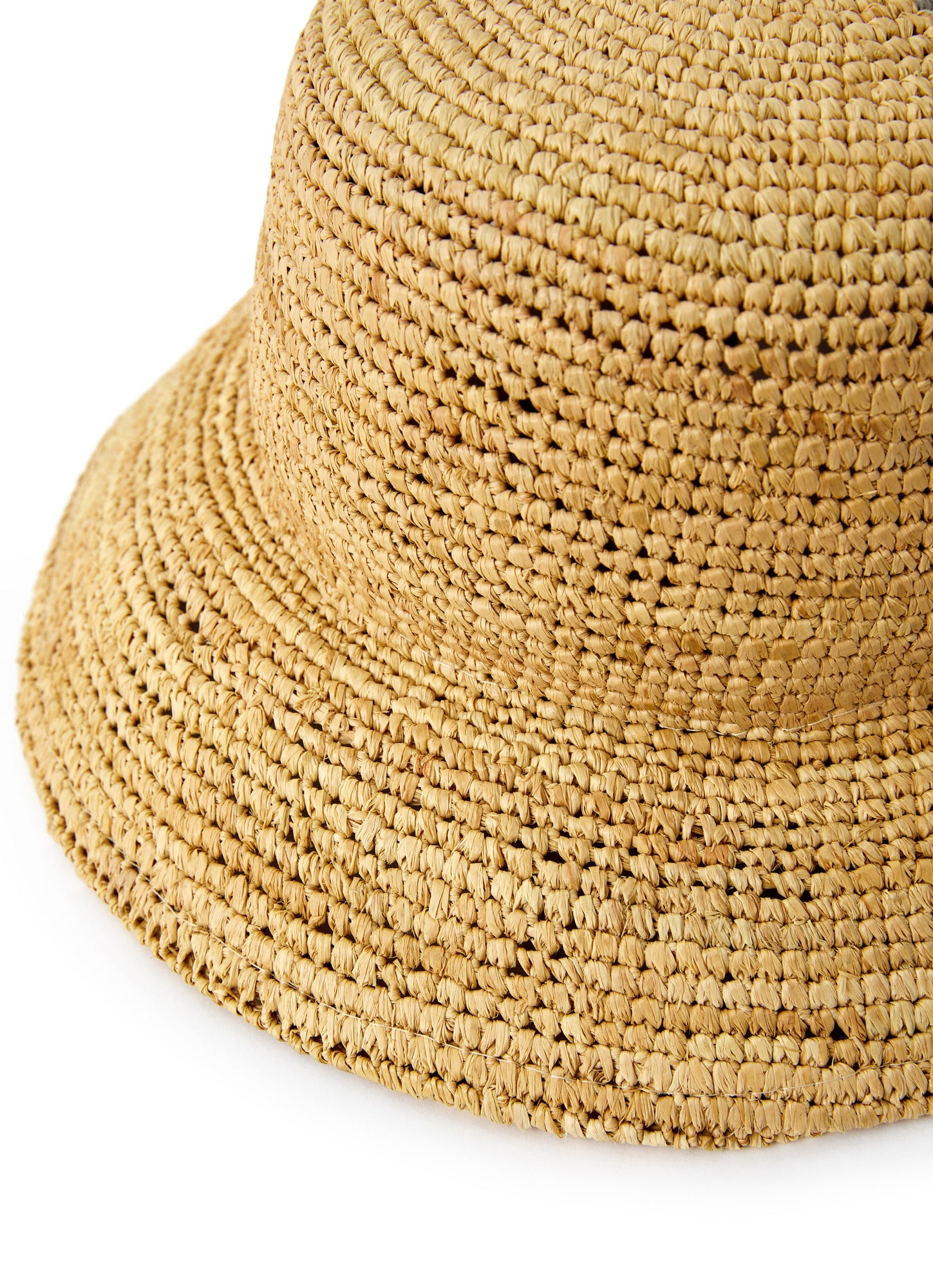 Woven Raffia Hat | Multicolor