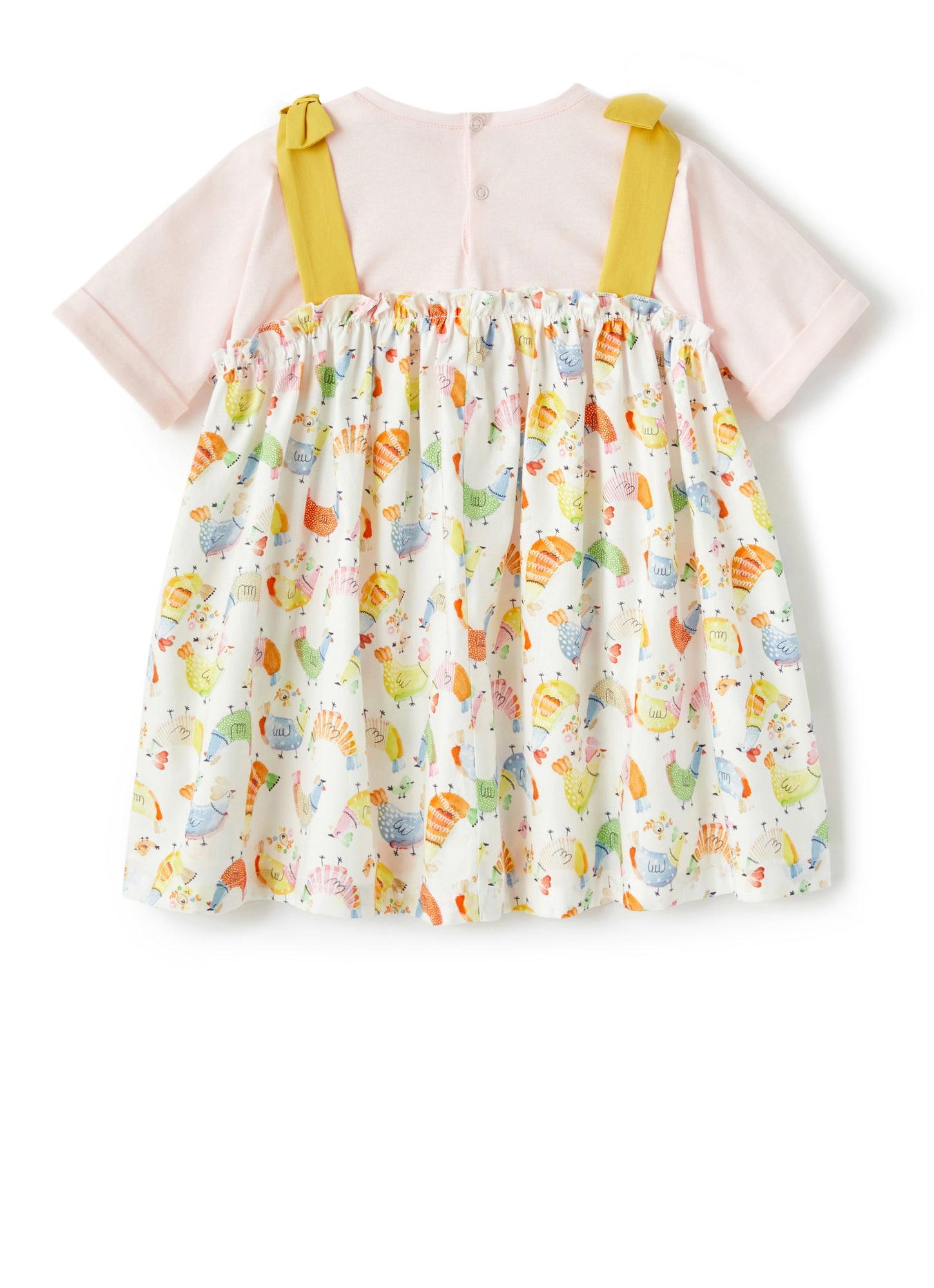 Organic Cotton Dress with Print | Arancio