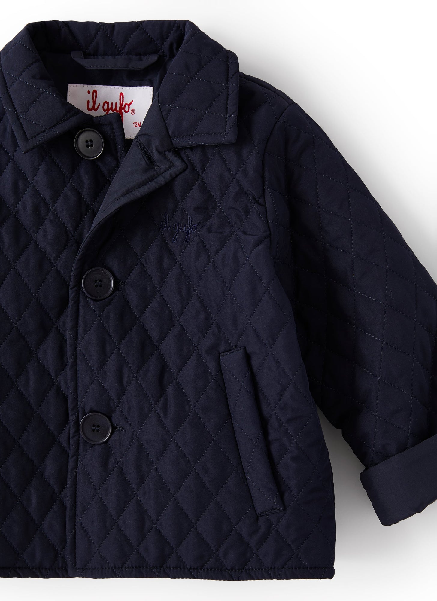 Baby Boys’ Jacket with Eco-Friendly Padding | Blue