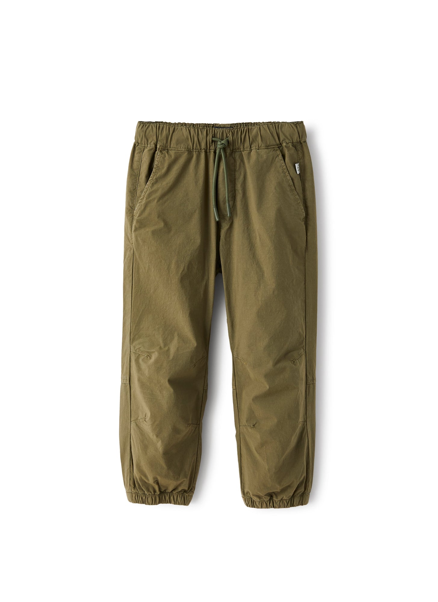 Jogging Pants in Poplin | Olive Green