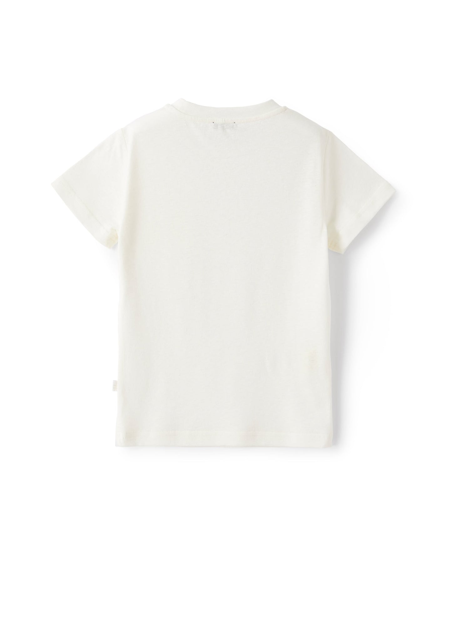 T-Shirt in Cotton And Linen | Milk