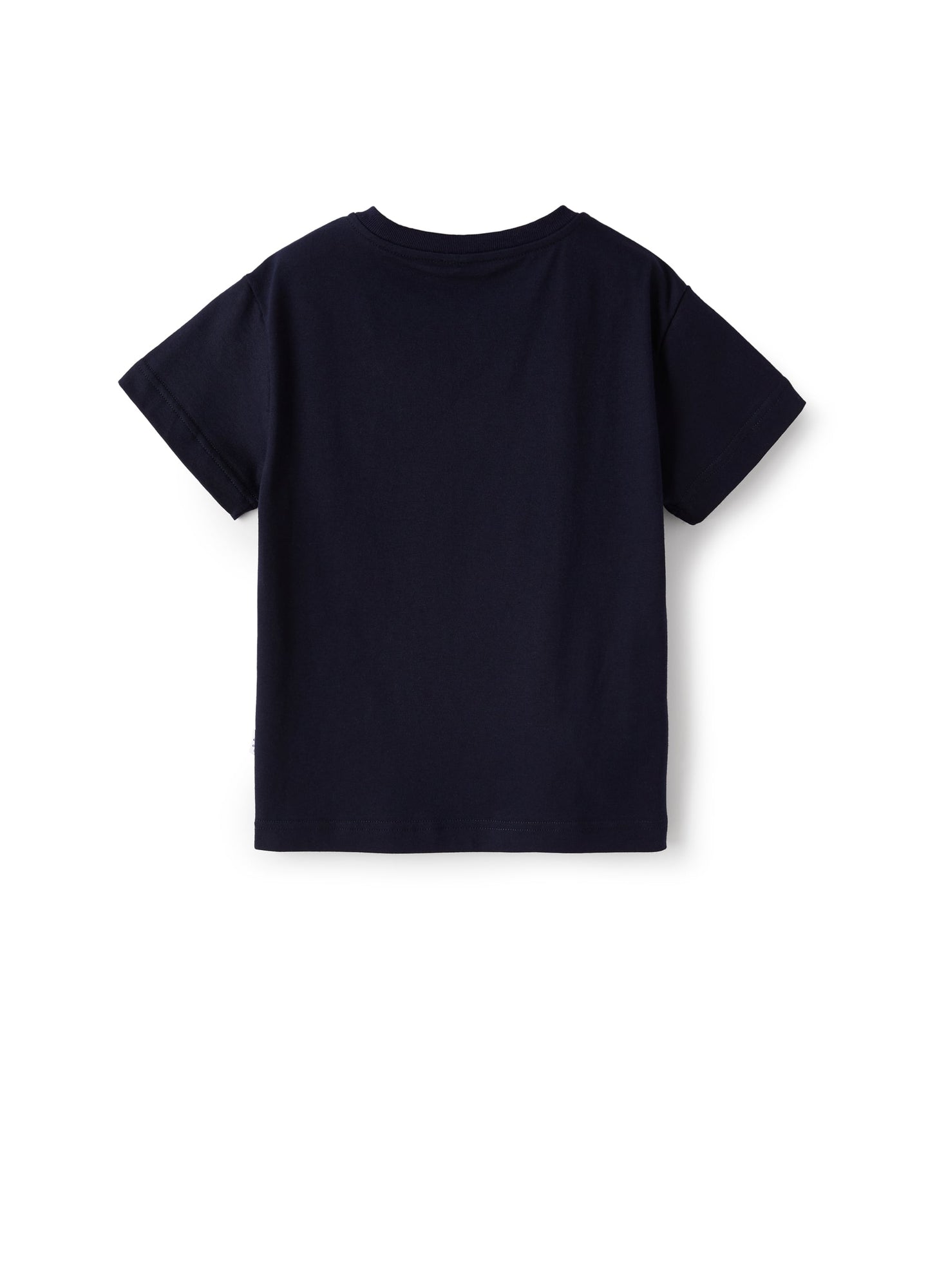 Jersey T-Shirt with Shark Print | Blue/Light Blue