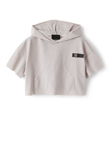 Sensitive Fabrics Hooded T-Shirt | Grey Green