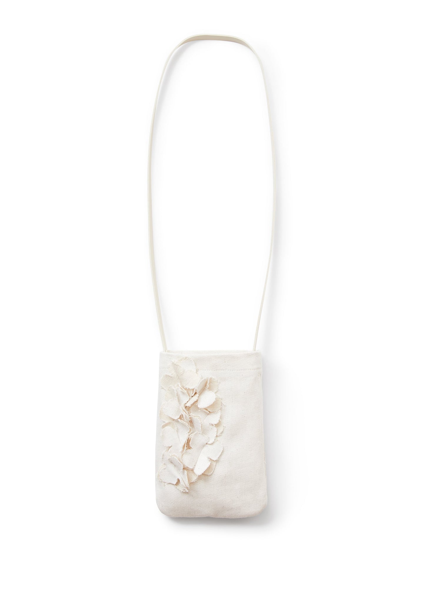 Cell-Phone Holder with Shoulder Strap in Cotton And Linen | Shell