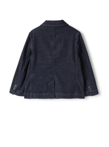 Blazer in Stretch Denim | Blue