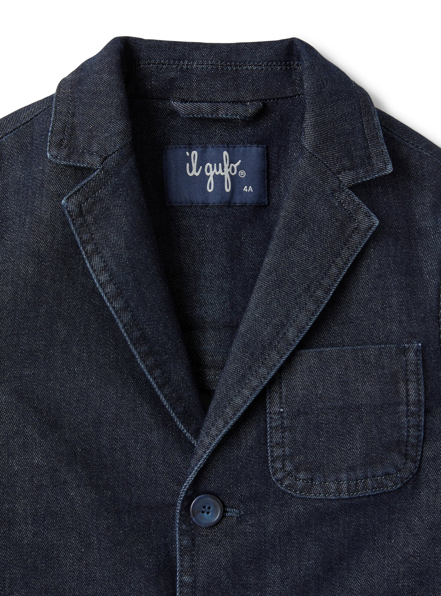 Blazer in Stretch Denim | Blue