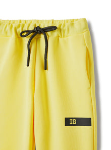 Jogging Pants in Cotton Fleece with A Drawstring | Giallo