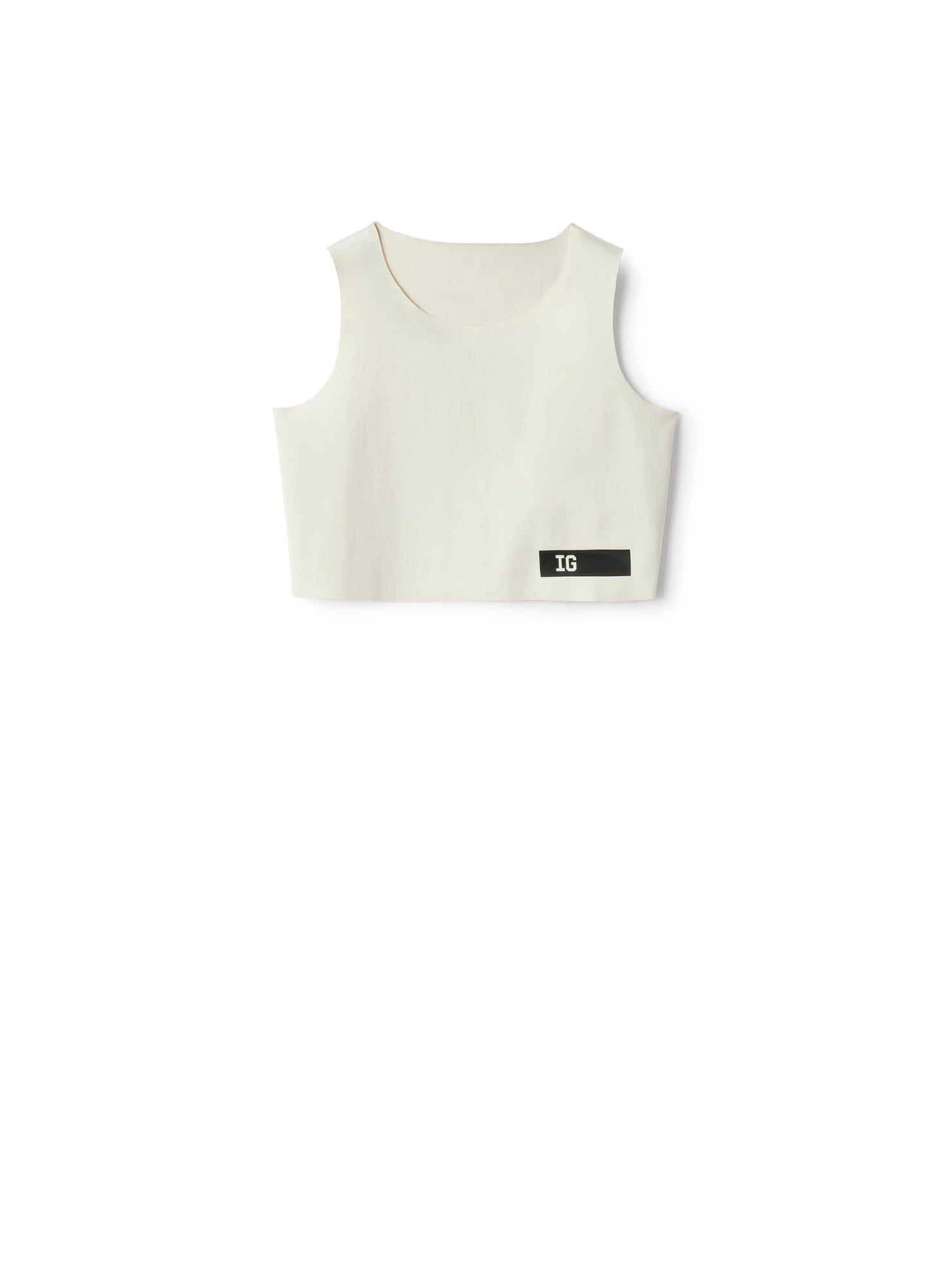 Crop Top in An Sensitive Fabrics Material | Edelweiss