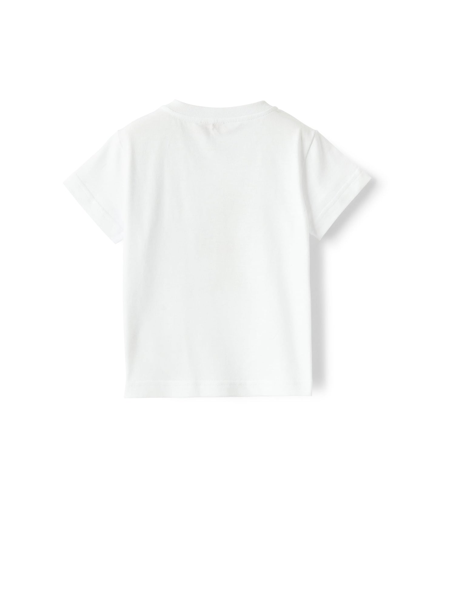 T-Shirt For Baby Boys with Frog Print  | White/Blue