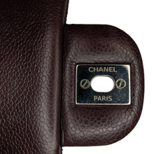 Chanel | Pre-Owned Mini Square Classic Caviar Single Flap | Brown/Dark Brown