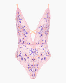 Pink Teddy - Paradiso Plunge Teddy