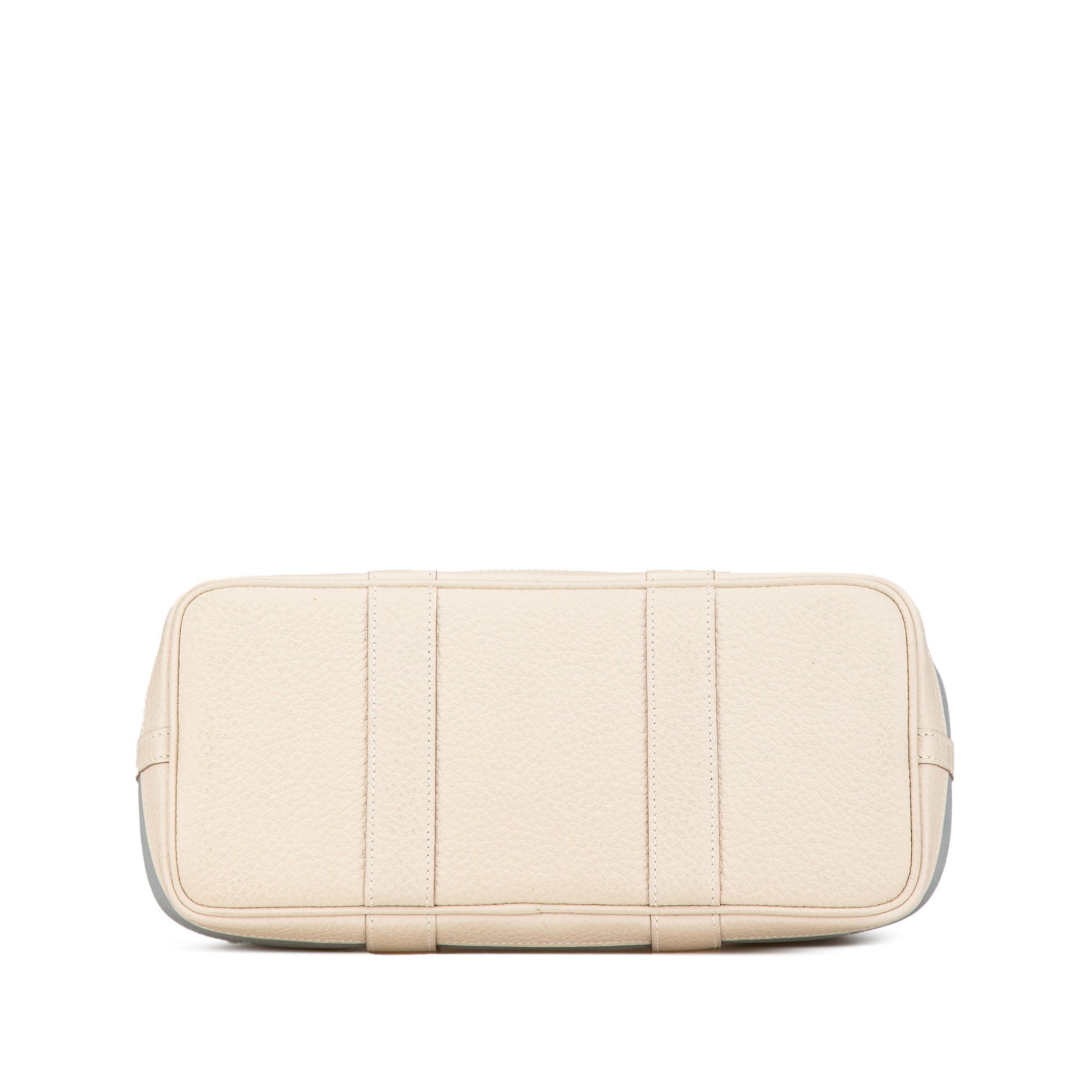 Hermes | Pre-Owned Toile and Negonda Garden Party 30 | Blue/Light Blue