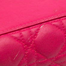 Dior | Pre-Owned Medium Lambskin Cannage Lady | Pink/Dark Pink