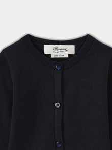 Girl | Cardigan | Navy (V1)
