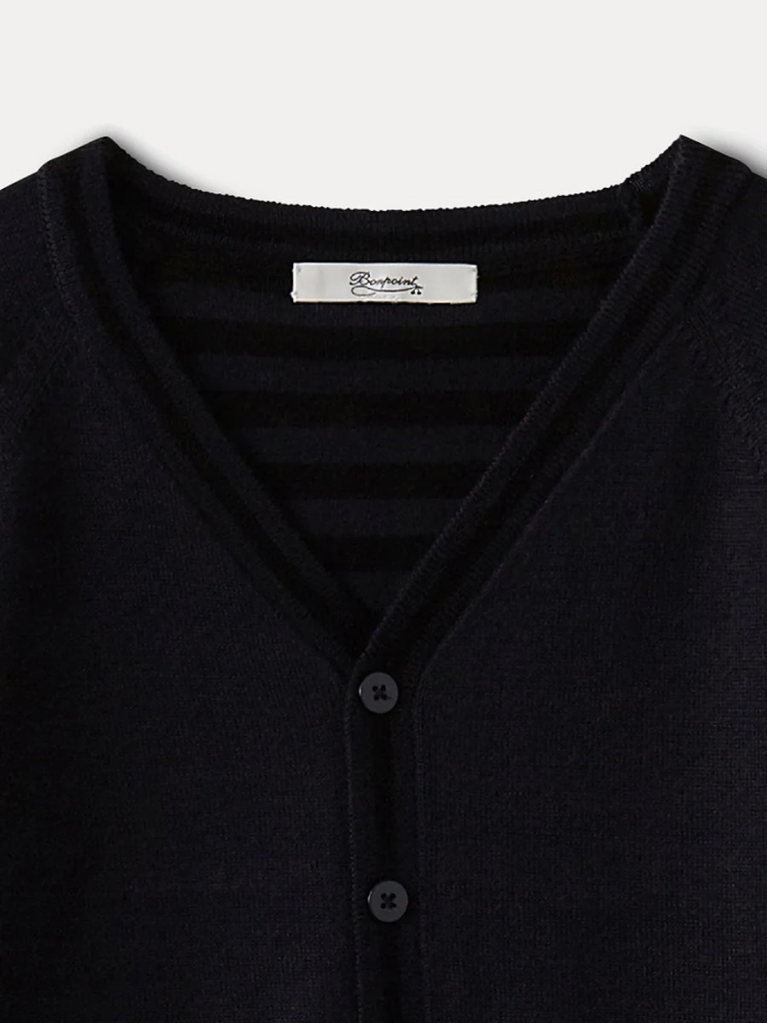 Boy | Boys' Merino Wool Cardigan | Navy