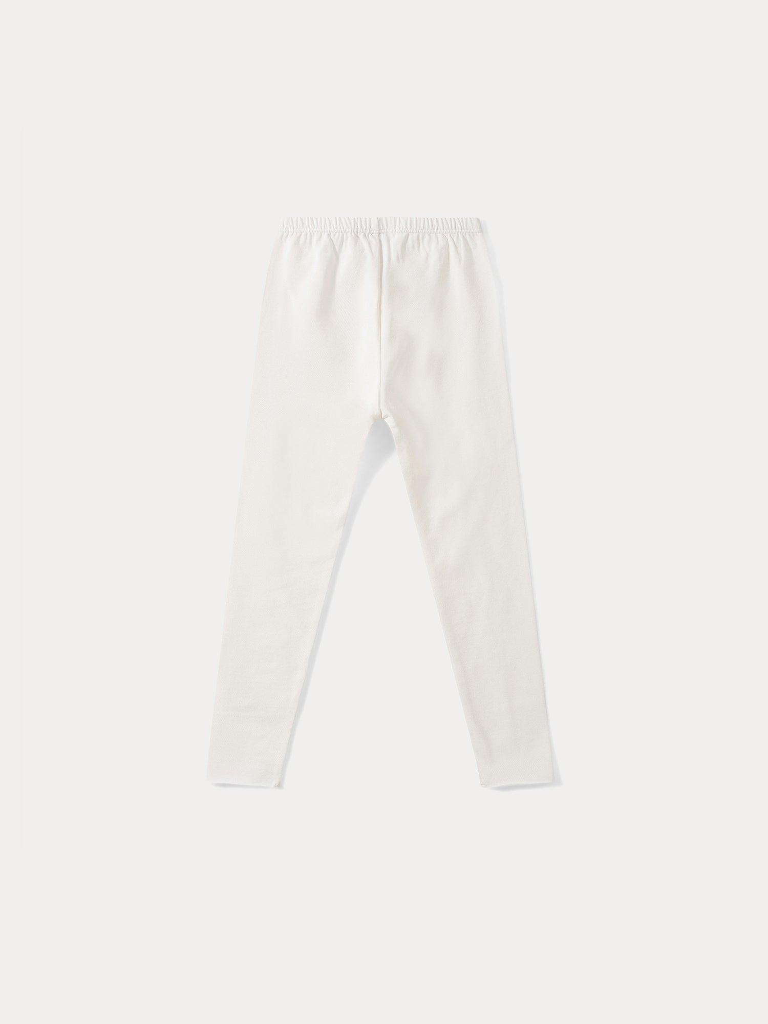 Girl | Plain Leggings | Milk White
