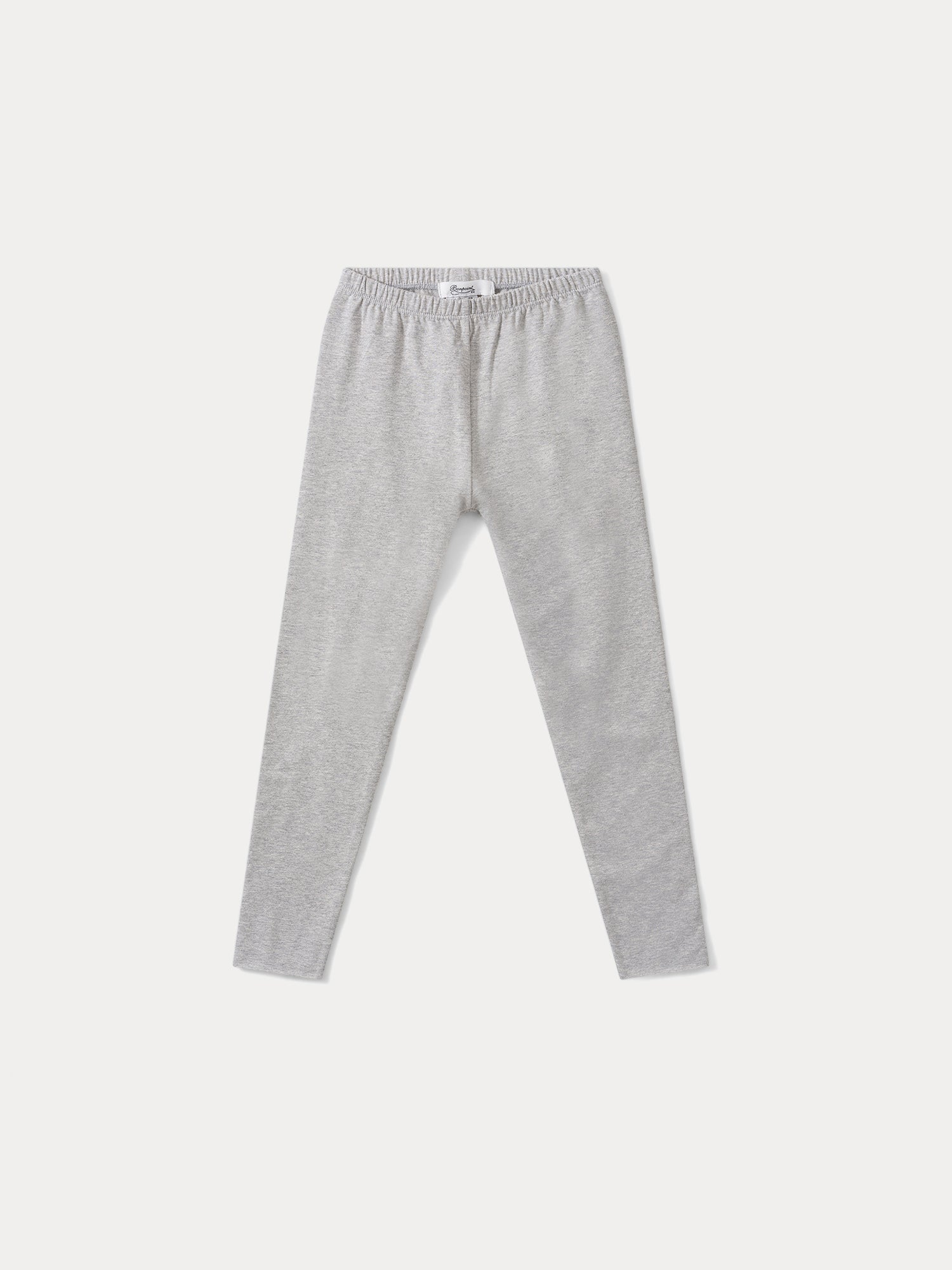 Girl | Plain Leggings | Heathered Gray