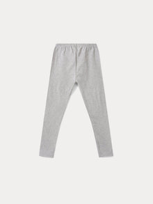 Girl | Plain Leggings | Heathered Gray