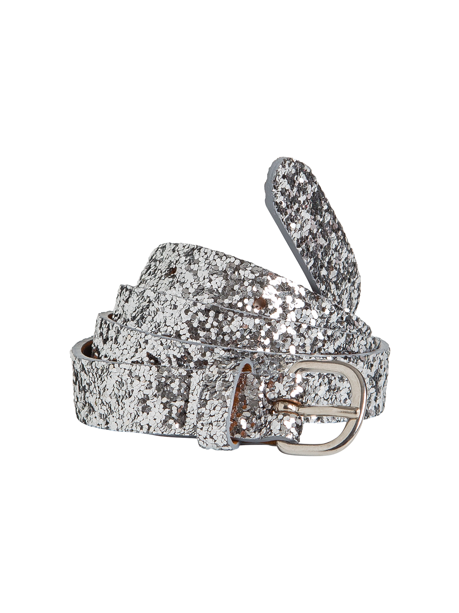 Girl | Glitter Belt | Silver