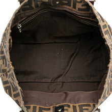 Fendi | Pre-Owned Small Zucca Canvas Twins Tote - III | Brown