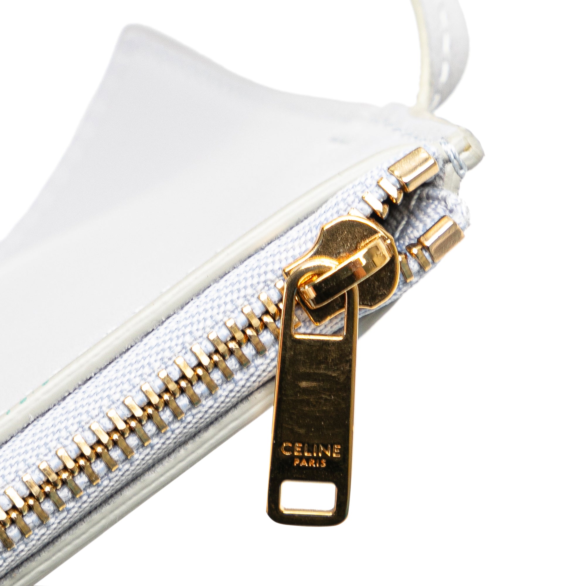 Celine | Pre-Owned Teen Bucket 16 | Blue/Light Blue