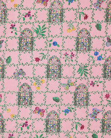 Gilded Greenhouse - Florence Dress - Pink Muse - Printfresh