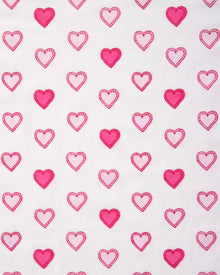 Candy Hearts - Long PJ Set - Pale Pink - Printfresh