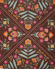 Floral Bandana - Lone Star Skirt - Tanned Copper - Printfresh