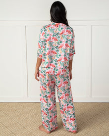 Flock of Flamingos - Petite Eco Satin Wildest Dreams Set - Rose - Printfresh