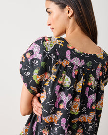 Monster Mash - Retro Dreams Nightgown - Haunted House - Printfresh
