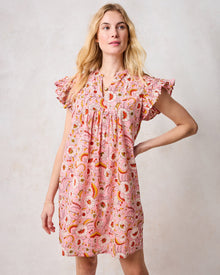 India Bloom - Royal Dress - Soft Rose - Printfresh