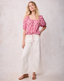 Sweethearts - Piper Blouse - Blushing Valentine - Printfresh