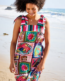 Colorful Coast - Sugar Sand Dress - Vibrant Ink - Printfresh