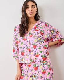 Shrimp Cocktail - Eco Satin Wildest Dreams Set - Parlor Pink - Printfresh