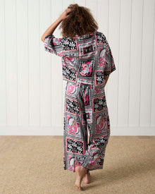 Tidal Tapestry - Eco Satin Wildest Dreams Set - Graphite - Printfresh