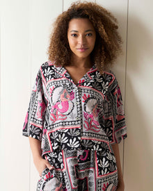 Tidal Tapestry - Eco Satin Wildest Dreams Set - Graphite - Printfresh