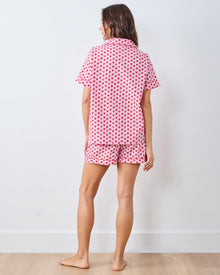 Mini Candy Hearts - Short PJ Set - Pink Macaron - Printfresh