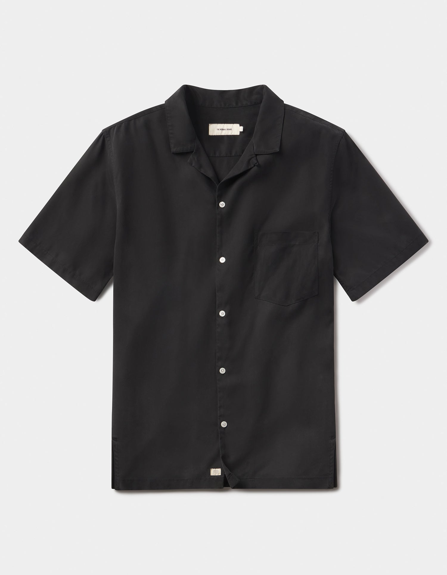 Men | Sueded Costa Resort Shirt | Black