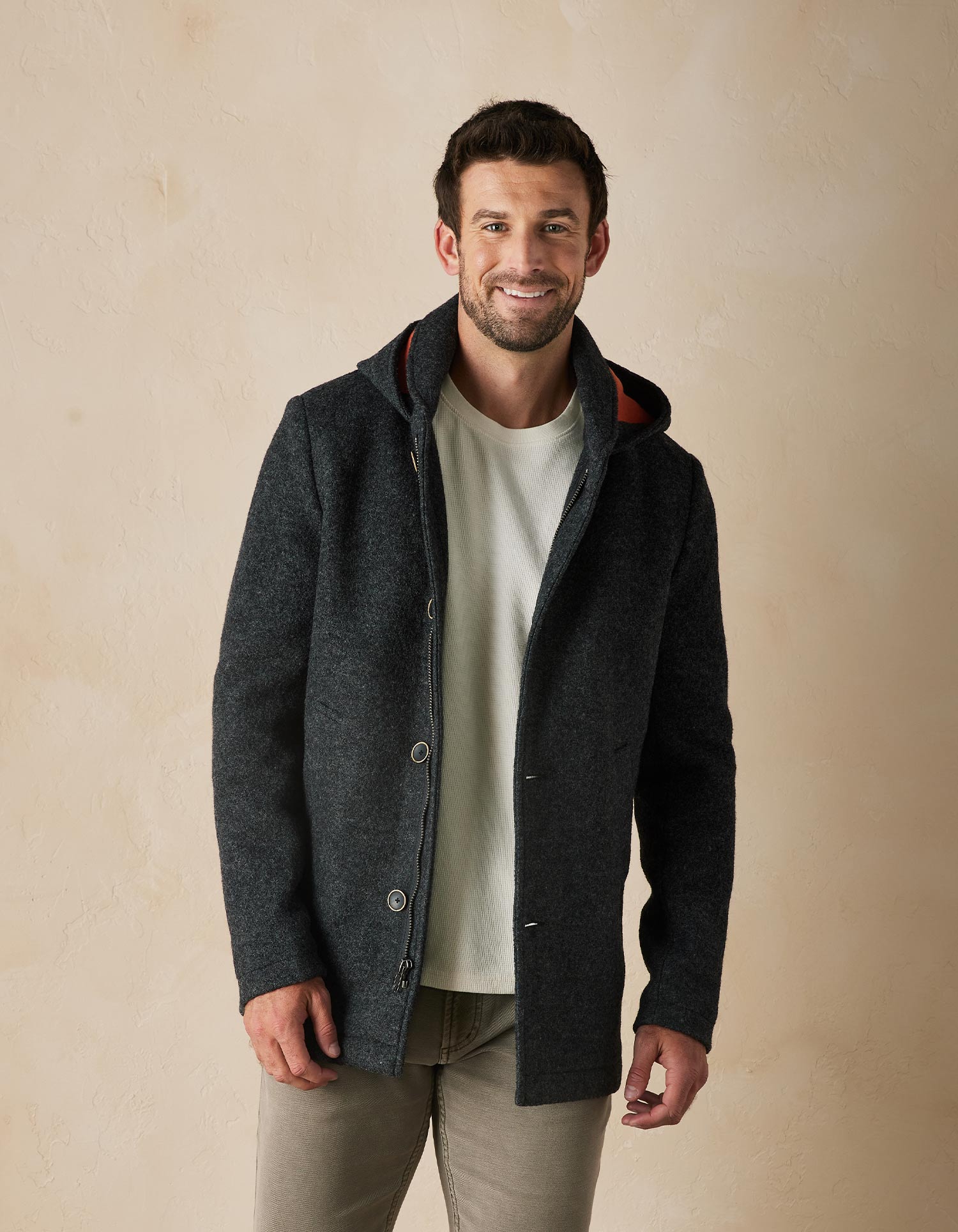 Men | Balboa City Peacoat | Grey