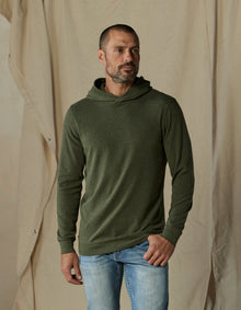 Men | Puremeso Essential Hoodie | Oakmoss