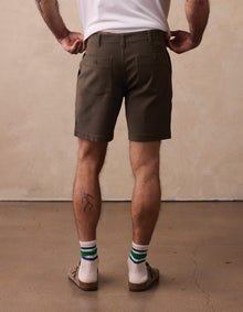 Men | Comfort Terry Utility Short | Dusty Olive