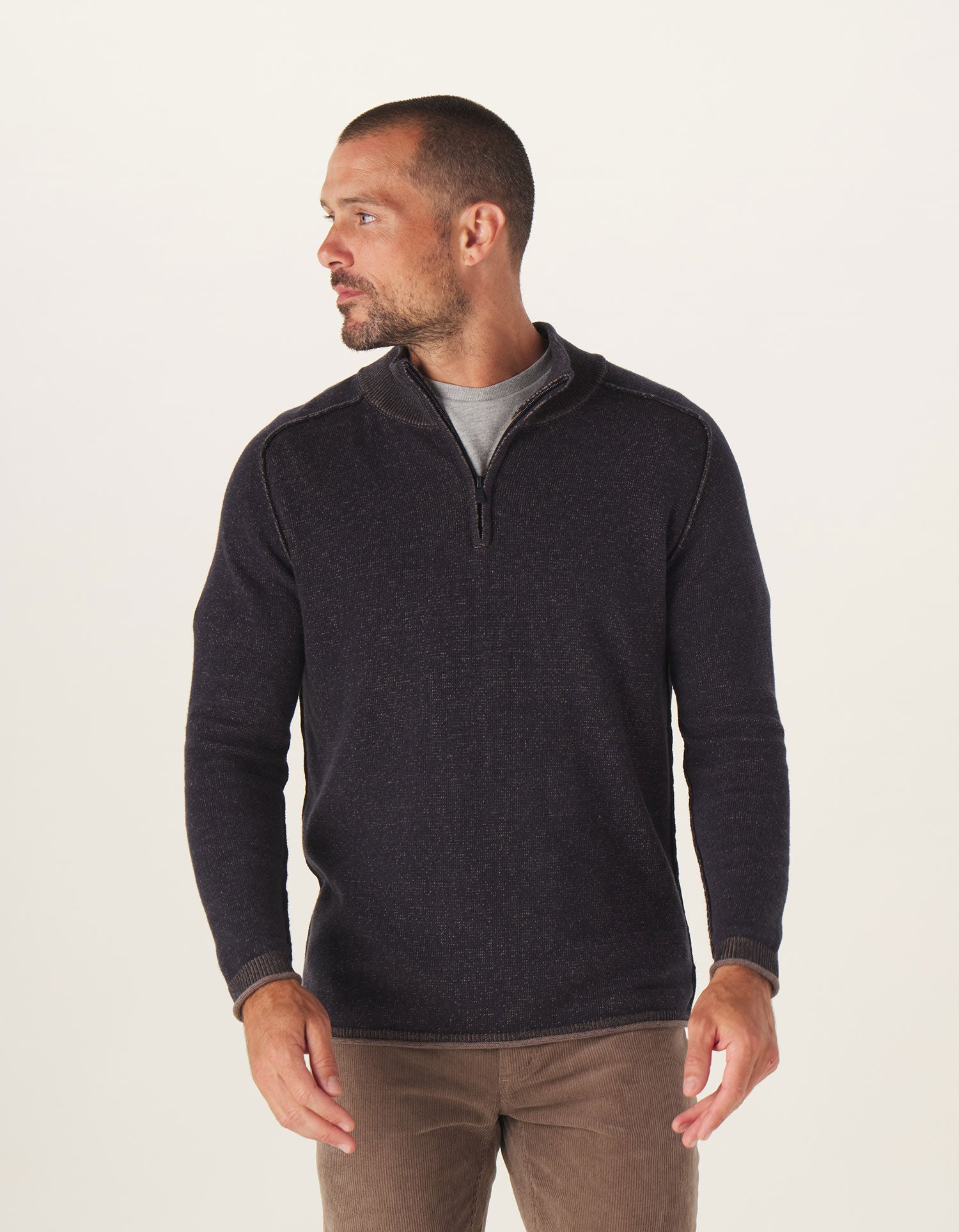 Men | Jimmy Quarter Zip | Navy