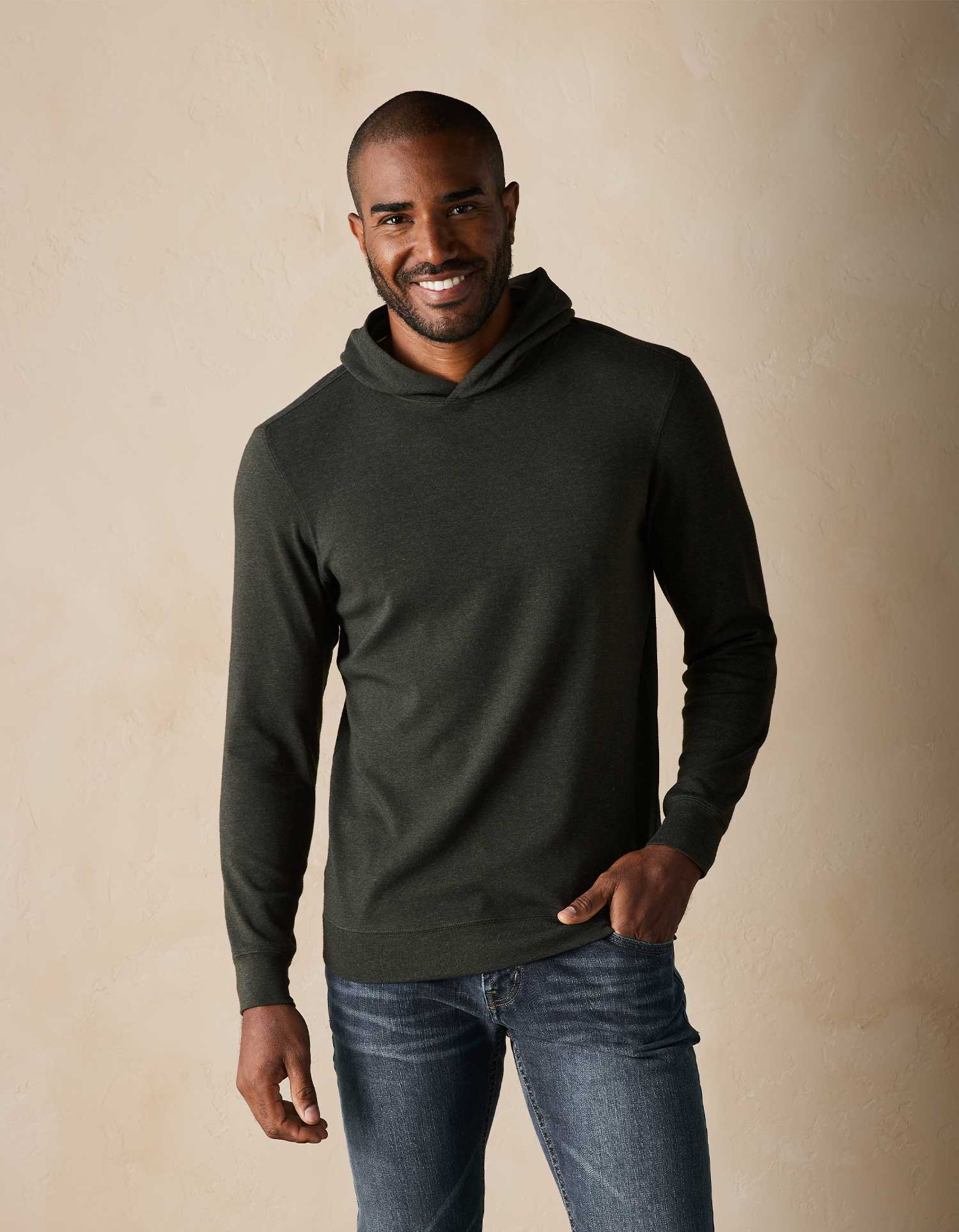 Men | Puremeso Essential Hoodie | Charcoal