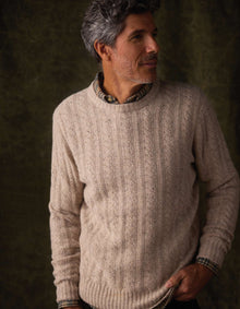 Men | Kennedy Cable Crew | Stone