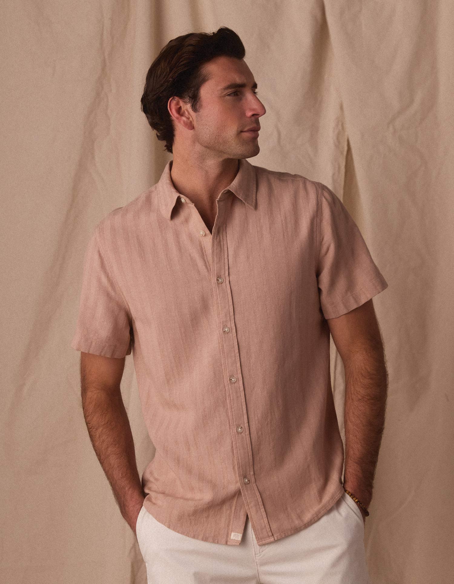 Men | Freshwater Everyday Shirt | Flax