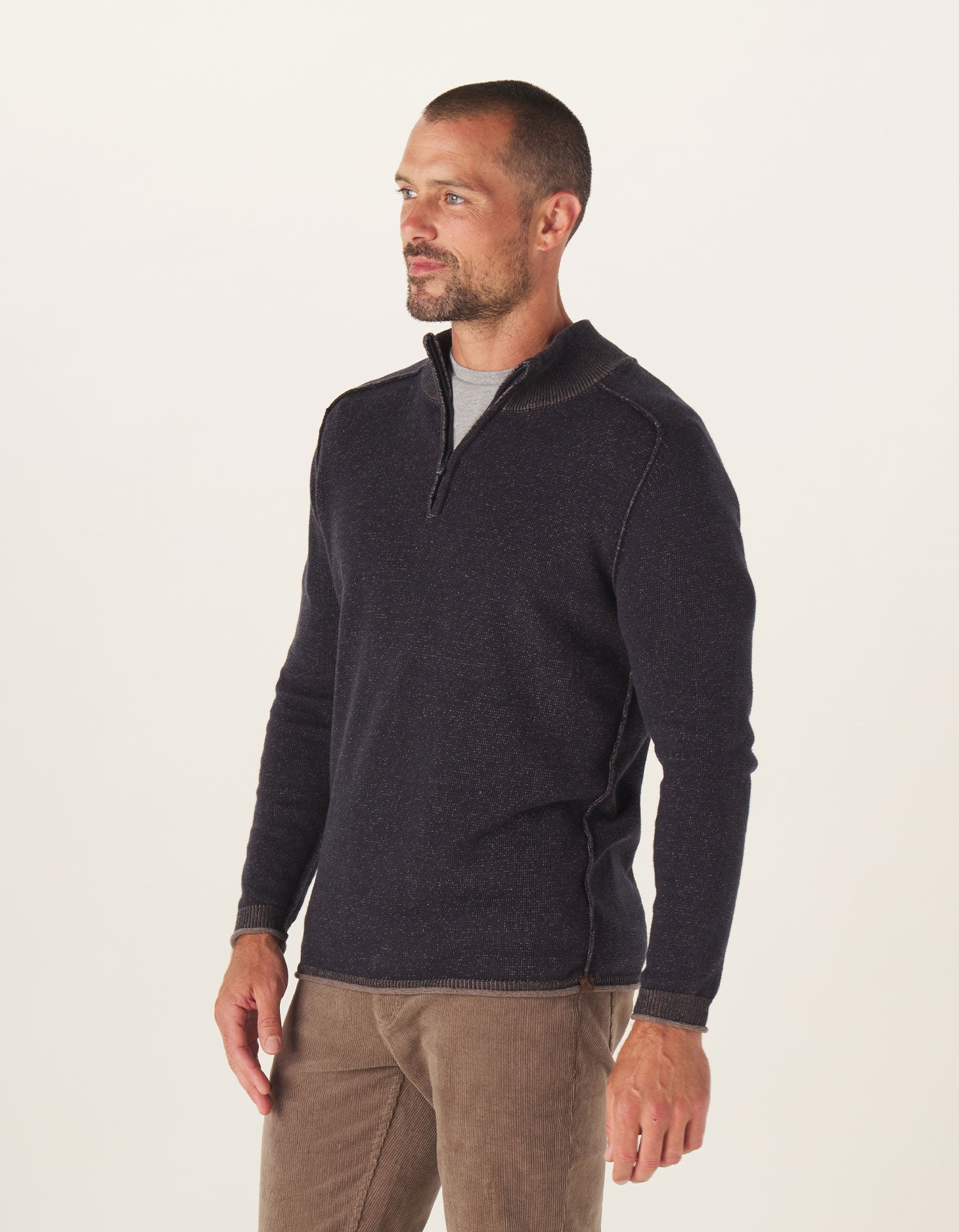 Men | Jimmy Quarter Zip | Navy