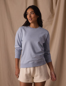 Women | Cole Terry Classic Crewneck | Mist