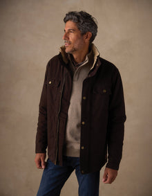 Men | Canvas Chore Coat | Umber