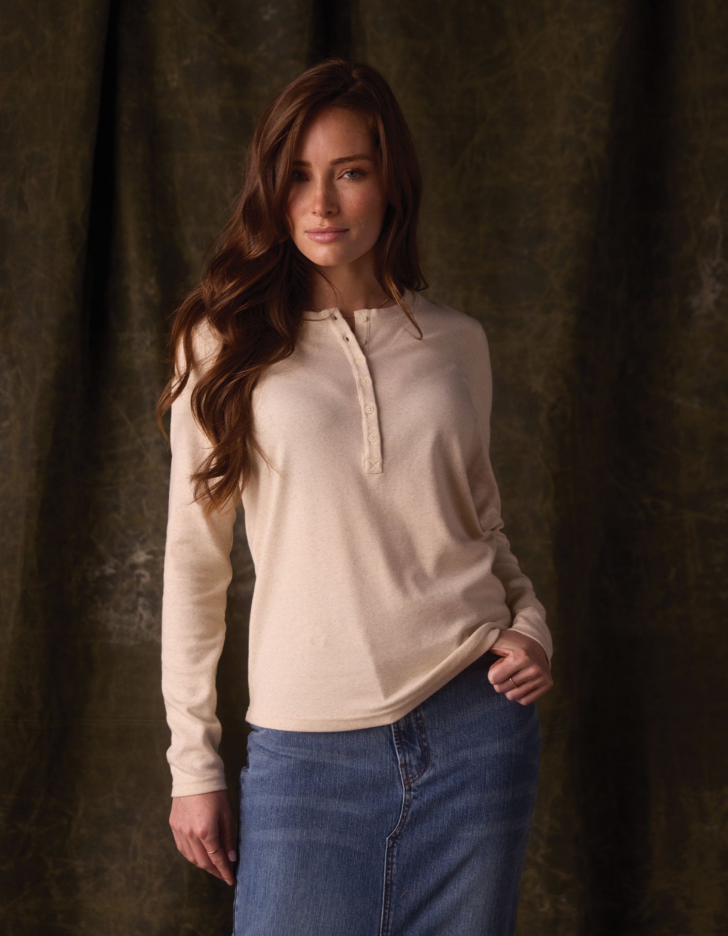 Women | Puremeso Henley | Fossil