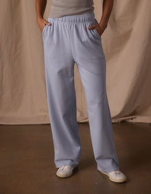 Women | Cole Terry Straight Leg Sweatpant | Mist